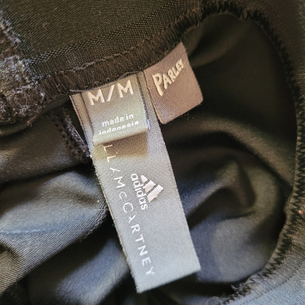 Adidas by Stella McCartney Black & Gray Parley Sport Leggings - M - Picture 8 of 8